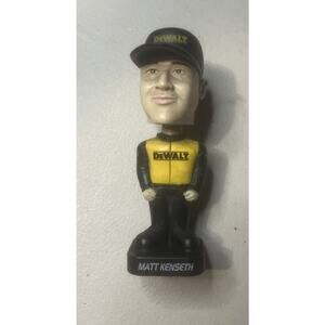 Nascar Matt Kenseth Racing Bobble Head Figure DeWalt Collectors